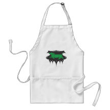 Green Wiener Aprons