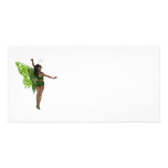 Green Wing Lady Faerie 8 - 3D Fairy - photo cards