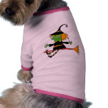 Green witch pet clothing