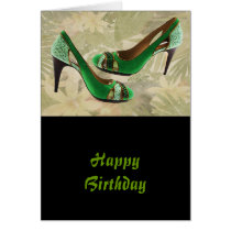 Green with Envy Pumps Cards