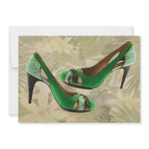 Green with Envy Pumps