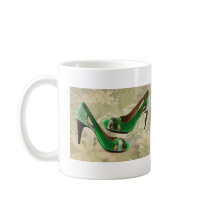Green with Envy Pumps Mugs