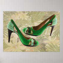 Green with Envy Pumps
