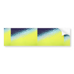 Green with light blue spatter bumper stickers