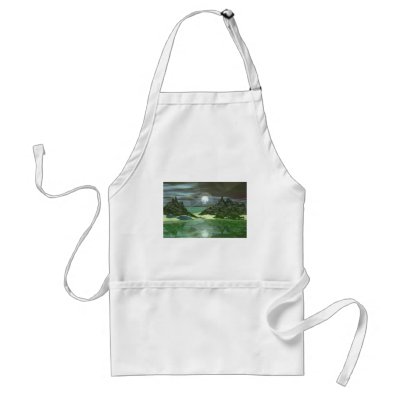 Green World Eagle Aprons by deleas