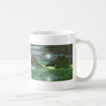 Green World Eagle Coffee Mugs