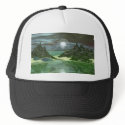 Green World Eagle hats