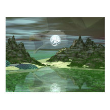 Green World Eagle Post Cards
