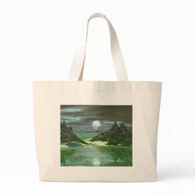 Green World Wolf Bag by deleas