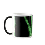 Green X-ray Skeleton Hand Mug