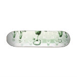 Green X-Ray Skeletons Afternoon Stroll skateboards