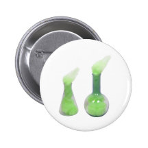 GreenCloudyBeakers1031-0 copy Pinback Buttons
