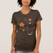 greendig-flowers t-shirts