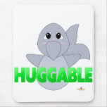 GreenHuggableHuggableDolphin Mouse Mats