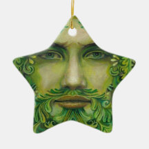 greenman christmas tree ornament