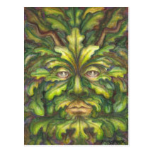 Greenman Post Card