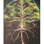 greenman-tree of life T-Shirt - Customised