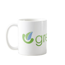 GreenUp Horizontal Logo Coffee Mugs