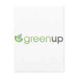 GreenUp Horizontal Logo postcards