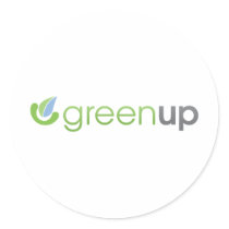GreenUp Horizontal Logo Sticker