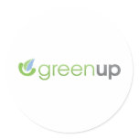 GreenUp Horizontal Logo stickers
