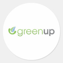 GreenUp Horizontal Logo Sticker