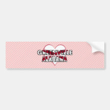 Greenville, Alabama Bumper Stickers