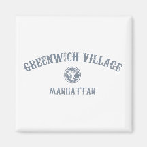 Greenwich Village Refrigerator Magnet