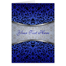 Greeting Card Baroque Style Inspiration