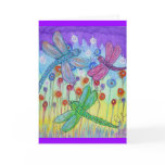 Greeting Card -delightful dragonflies