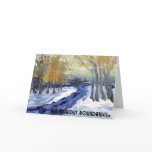 Greeting card: "Snowy Ohio Morning" by Catherine