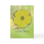 Greeting Card - To My Wife