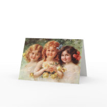 Greeting Card With Emile Vernon Painting