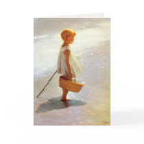 Greeting Card With I. Davidi Painting