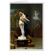 Greeting Card with Jean-Leon Gerome Painting