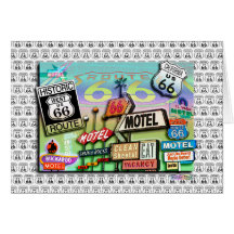Greeting Cards - Route 66 The Mother Road 18SQ