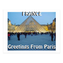 GREETING FROM PARIS (Mojisola A Gbadamosi) Postcards