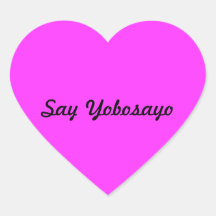 Greeting stickers