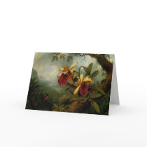 Greetingcard With Martin Johnson Heade Painting