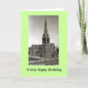 Greetings Card - Anglican Cathedral, Christchurch,