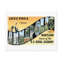 Greetings from Annapolis, MD, Home of Naval Academ