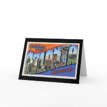 Greetings from Atlanta Card
