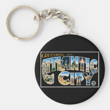 Greetings from Atlantic City! Key Chains