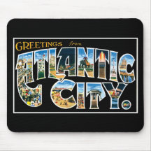 Greetings from Atlantic City! Mouse Mats