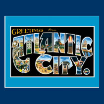 Greetings from Atlantic City postcards