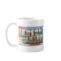Greetings from Benton Harbour, Michigan Coffee Mug