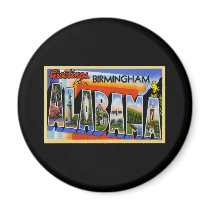Greetings from Birmingham Alabama Refrigerator Magnet