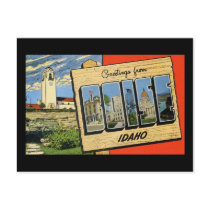 Greetings from Boise Idaho Post Cards