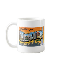 Greetings From Boston, Mass Mugs