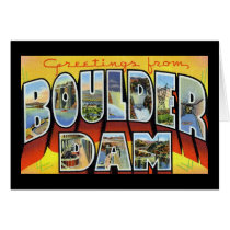 Greetings from Boulder Dam cards
